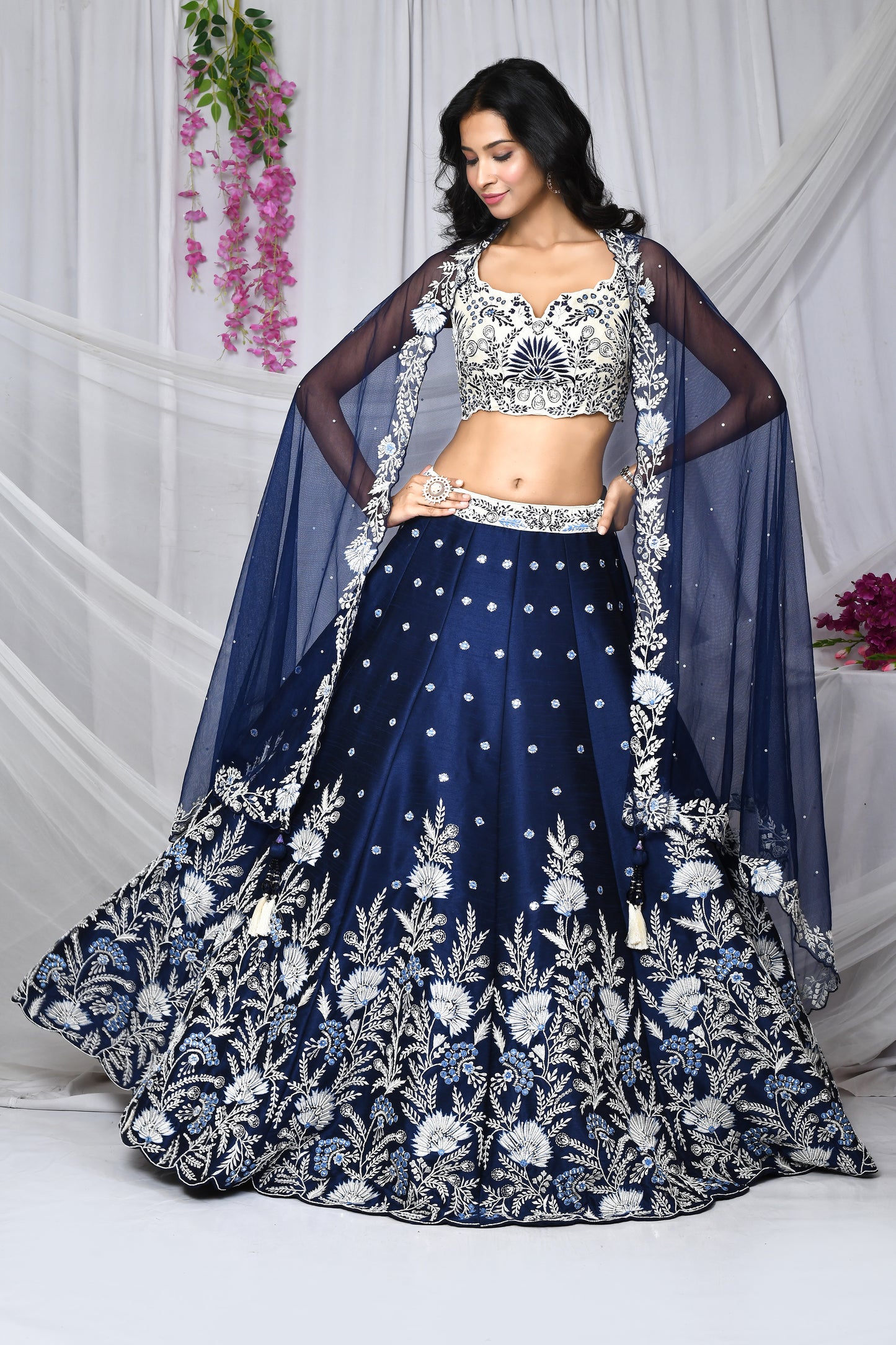 Anita Raw Silk Lehenga Set