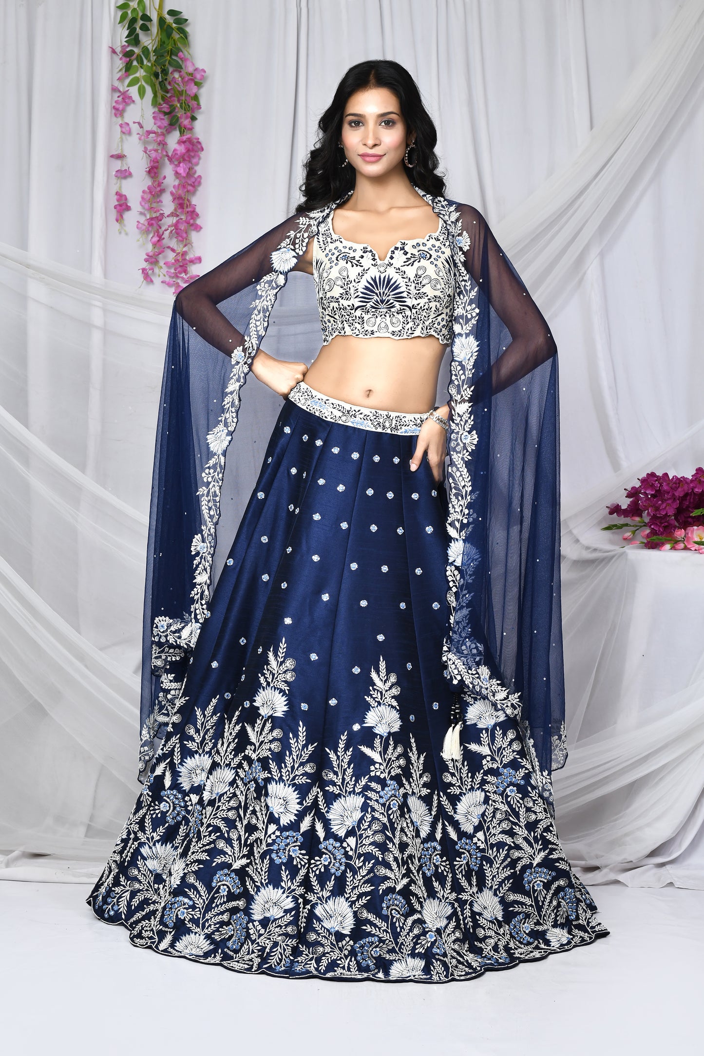 Anita Raw Silk Lehenga Set