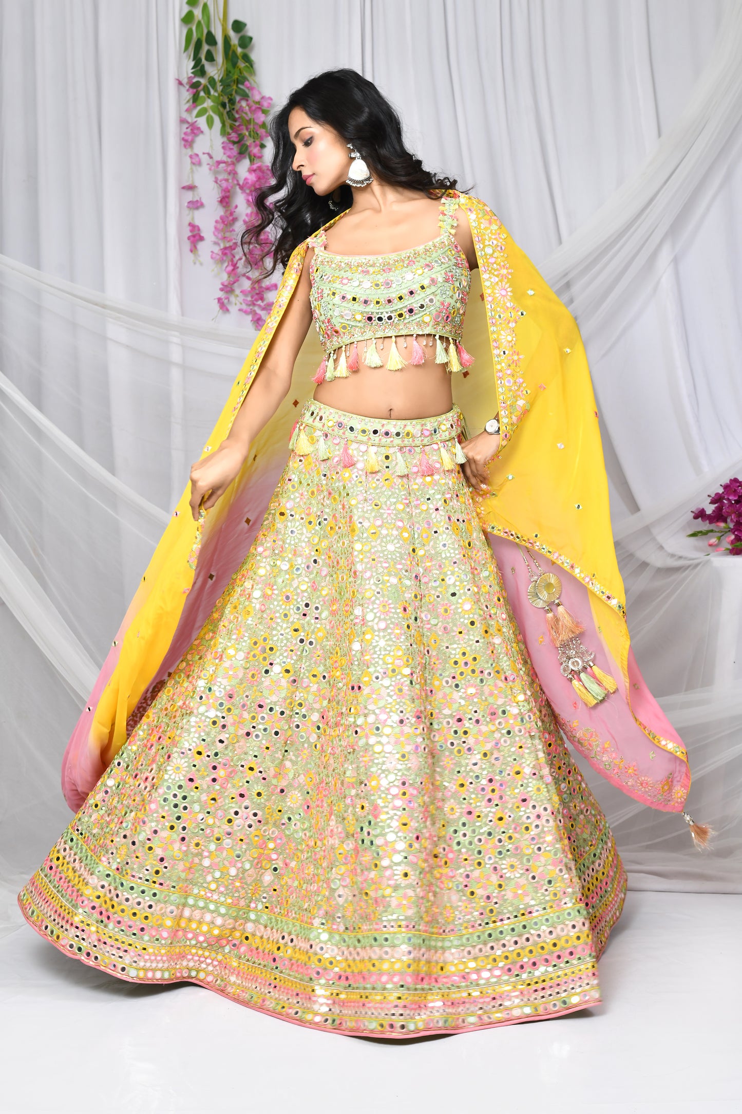 Naina Vibrant Carnival Lehenga Set