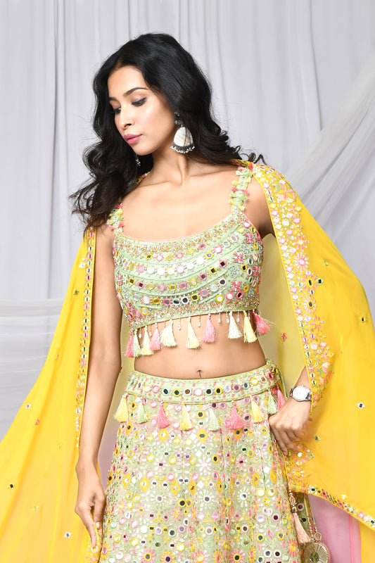 Naina Vibrant Carnival Lehenga Set