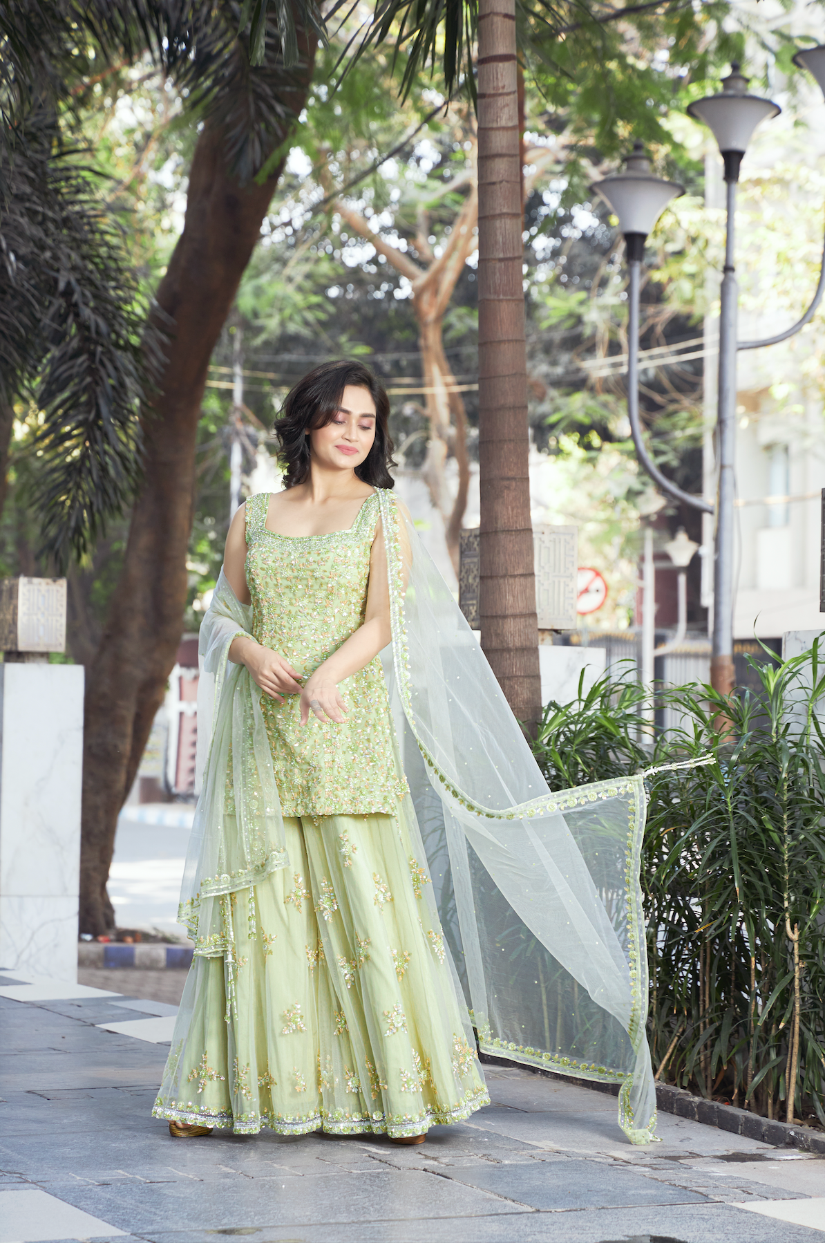 Simran - Dressy and Elegant Sharara Set